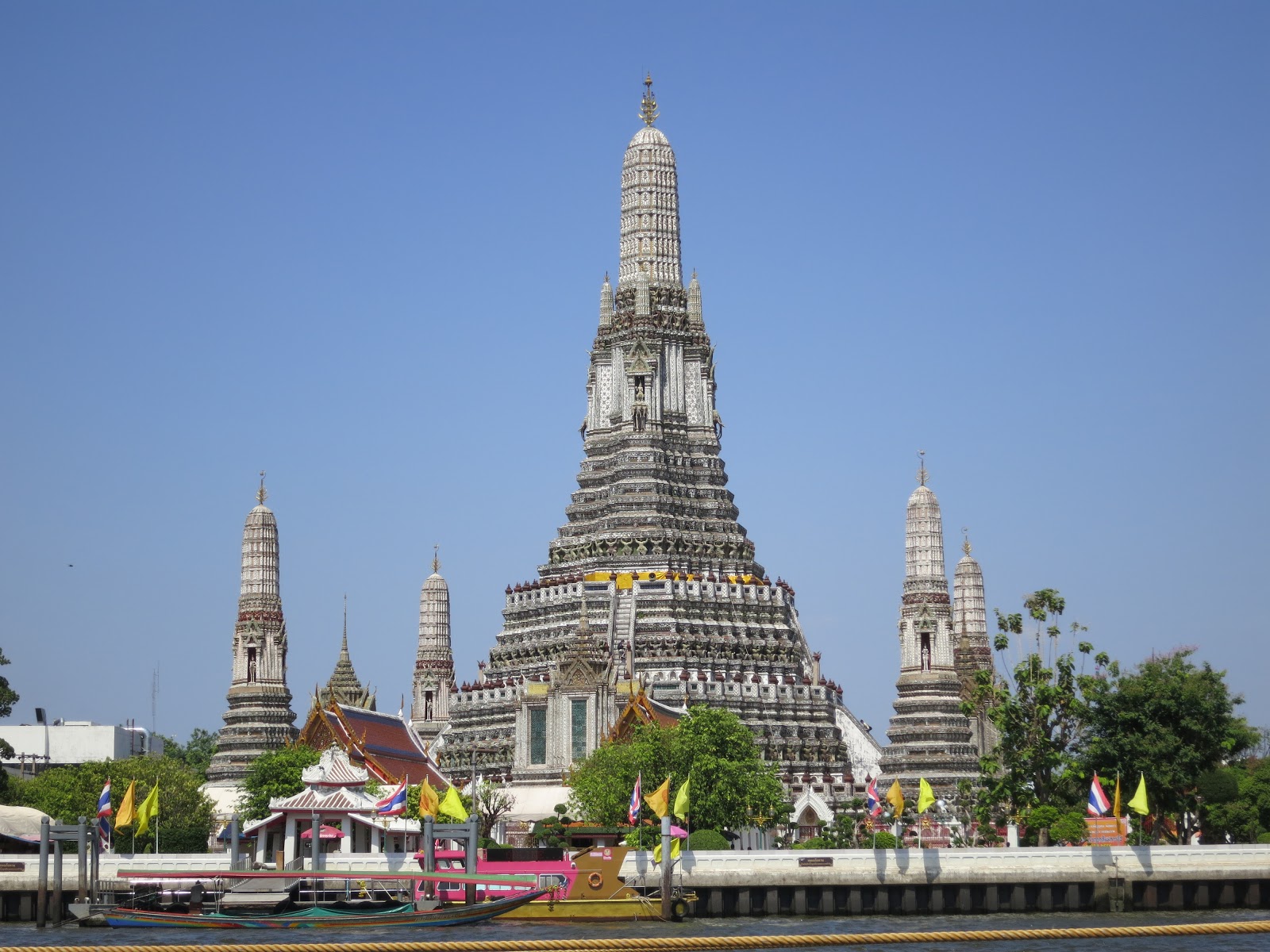 A golden temple with intricate designs and structures